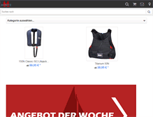 Tablet Screenshot of moritzsail.de